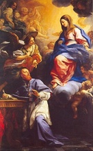 Carlo Maratt: Madonna a gyermek Jzussal s Szalzi Szent Ferenc